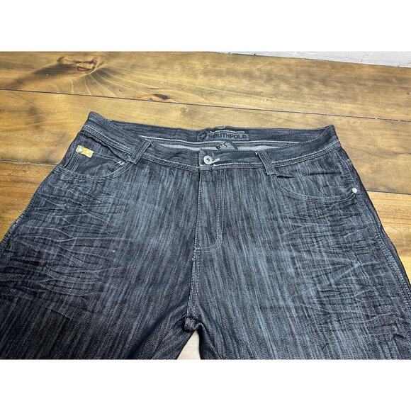 VTG Southpole Black Baggy Jeans Y2K
Skater Hip Hop Dark Denim Jeans 36x32 - Picture 3 of 10